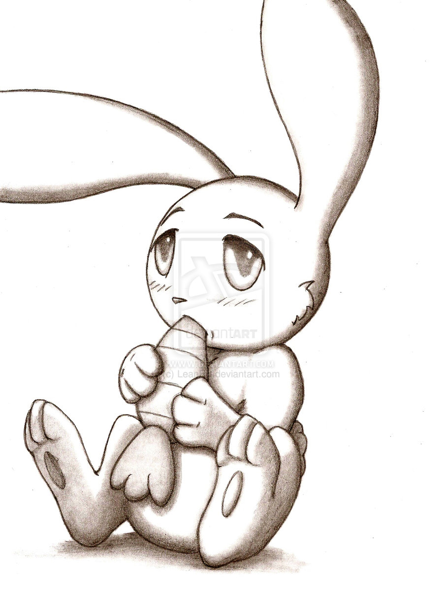 Bunny Rabbit Drawing at GetDrawings | Free download