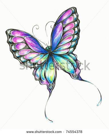 Featured image of post Pencil Flower And Butterfly Drawing