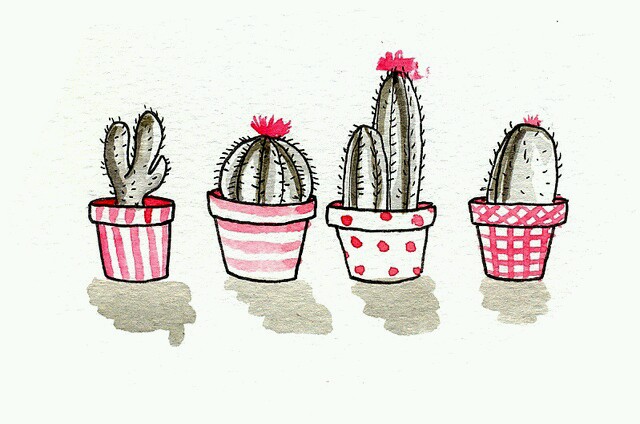 Cactus Tumblr Drawing at GetDrawings | Free download