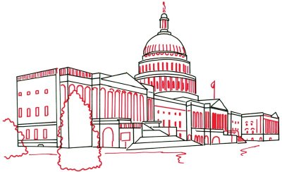 Capitol Building Drawing At Getdrawings 