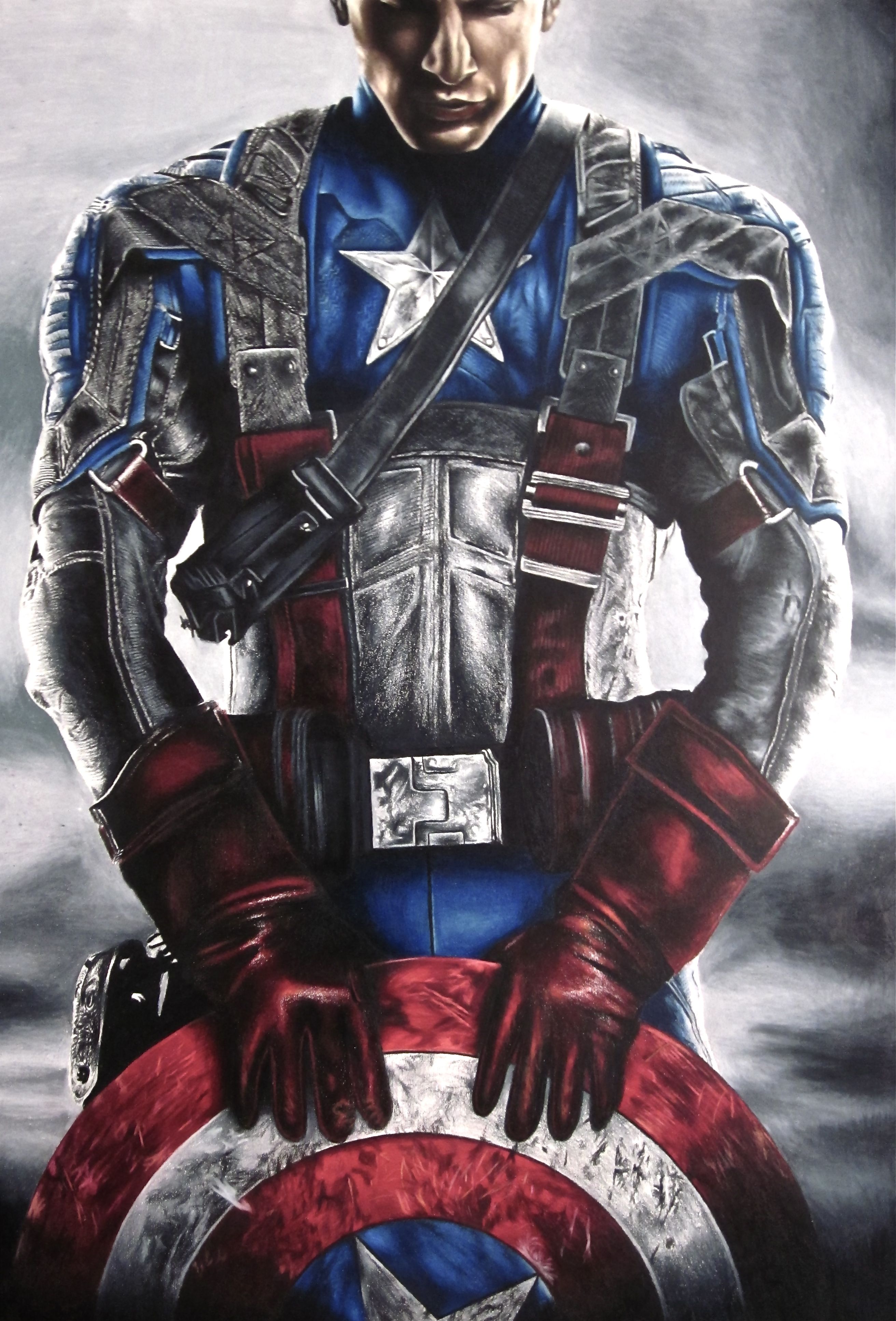 Captain America Drawing at GetDrawings Free download