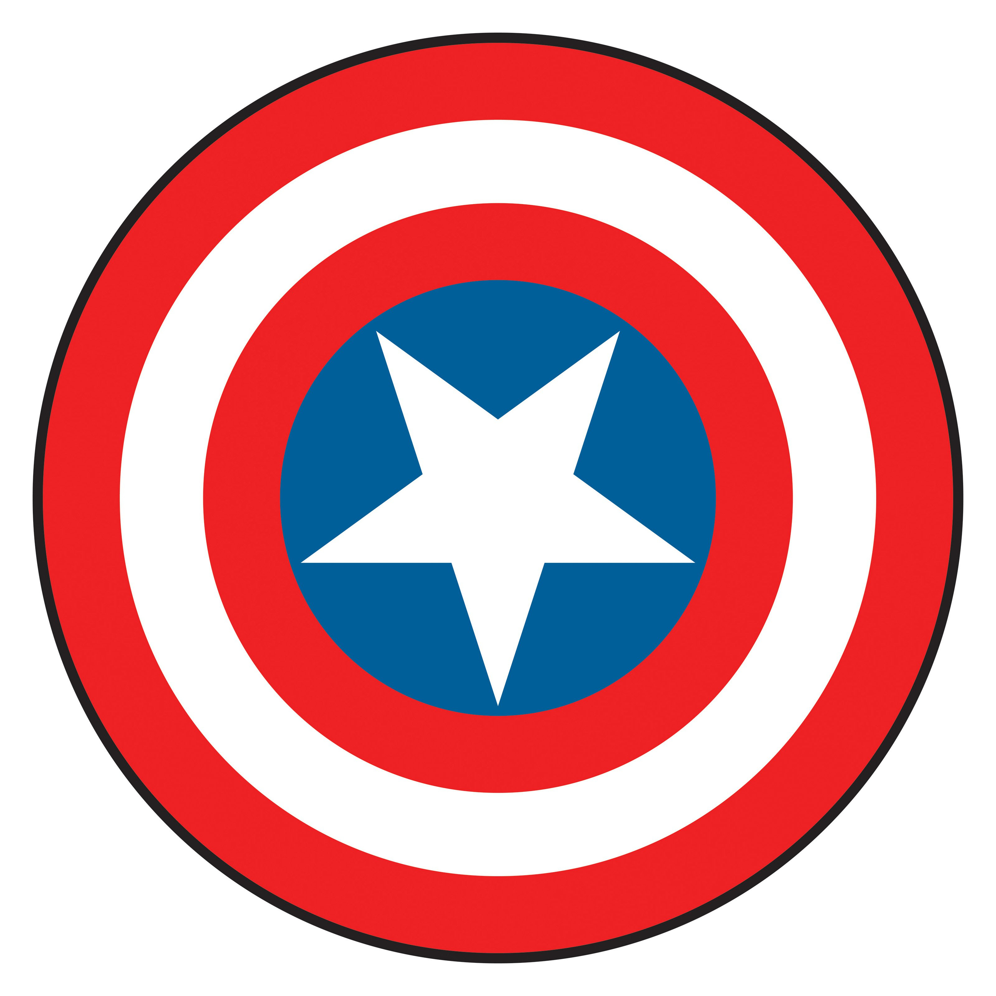 Captain America Shield Drawing at GetDrawings | Free download