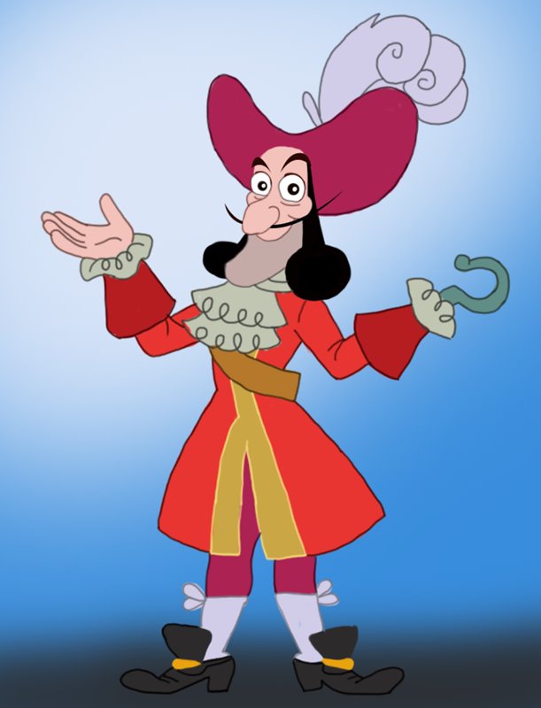 Captain Hook Drawing at GetDrawings Free download