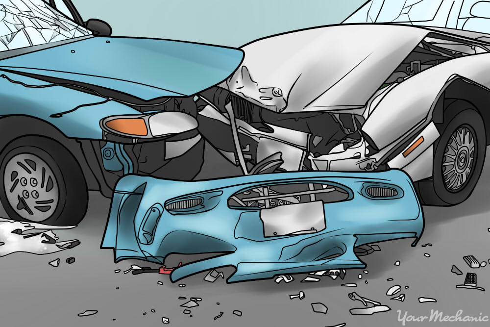 Easy Drawing Of Car Crash Car Accident Drawing At Getdrawings