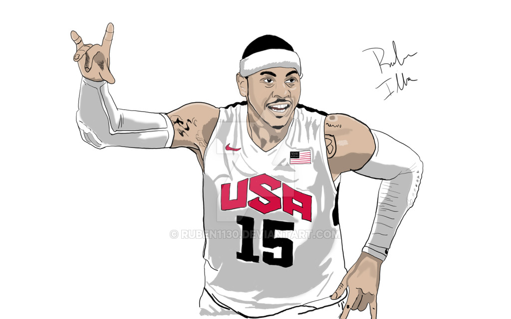 Carmelo Anthony Drawing at GetDrawings Free download