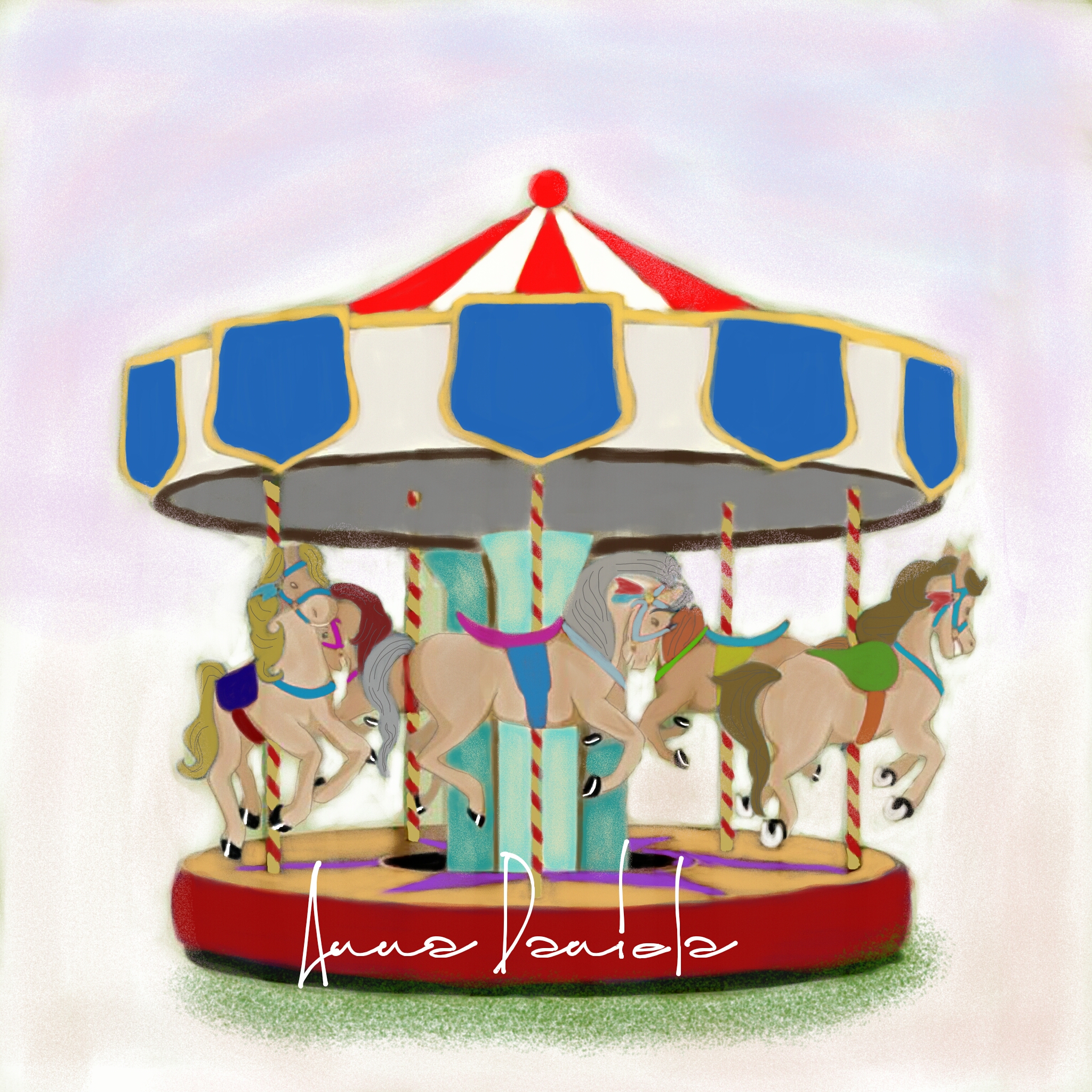 Carousel Drawing at GetDrawings Free download