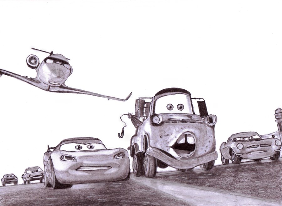 Cars 2 Drawing at GetDrawings Free download