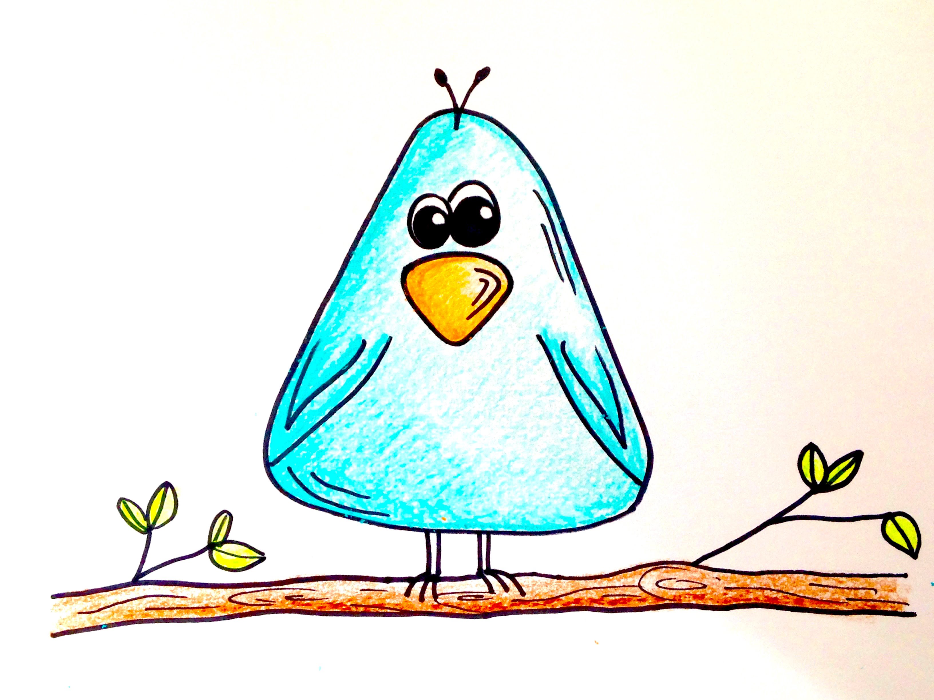 Cartoon Bird Drawing at GetDrawings Free download