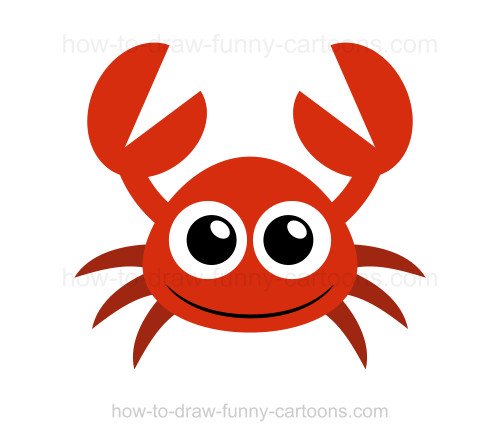 Cartoon Crab Drawing at GetDrawings | Free download