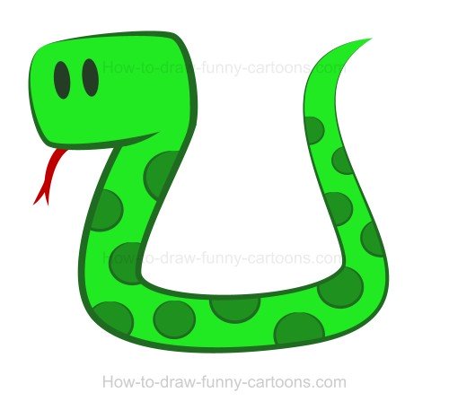 Cartoon Snake Drawing at GetDrawings | Free download