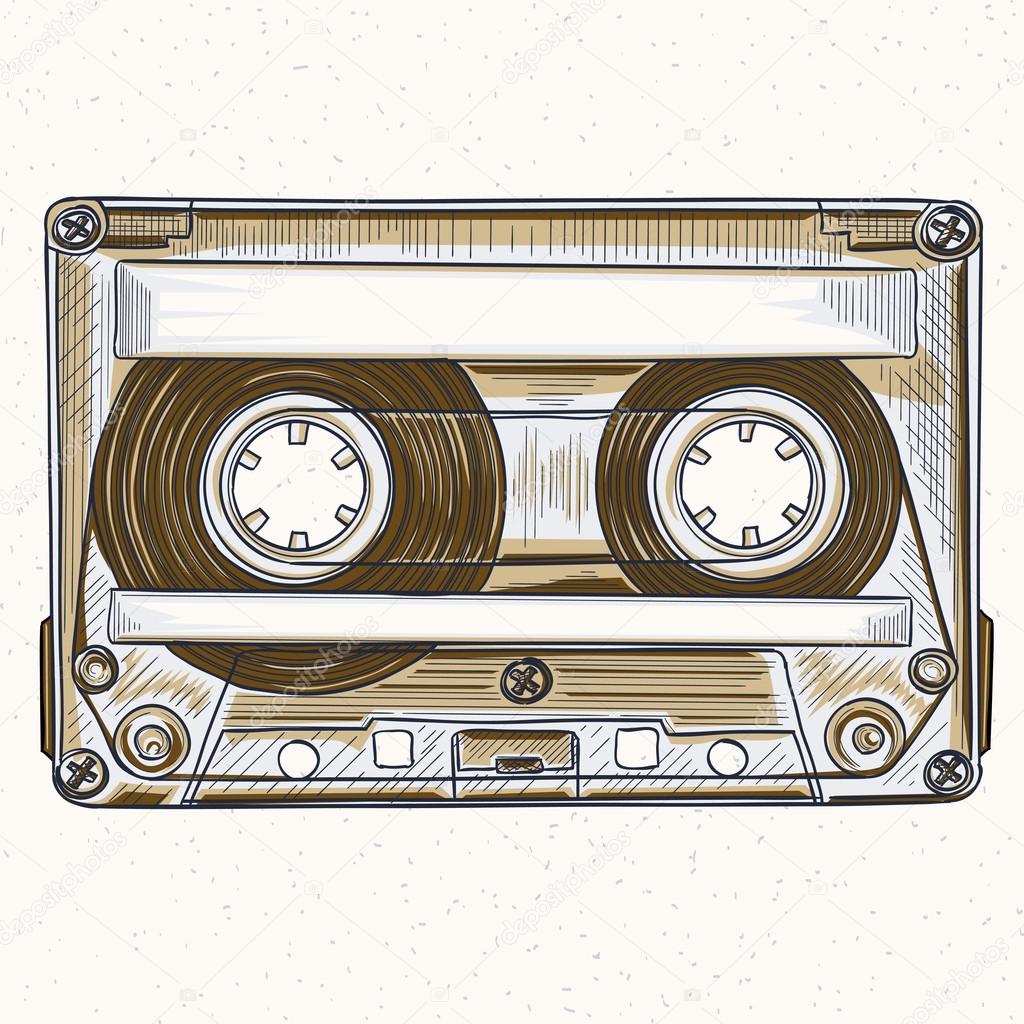 Cassette Drawing at GetDrawings | Free download