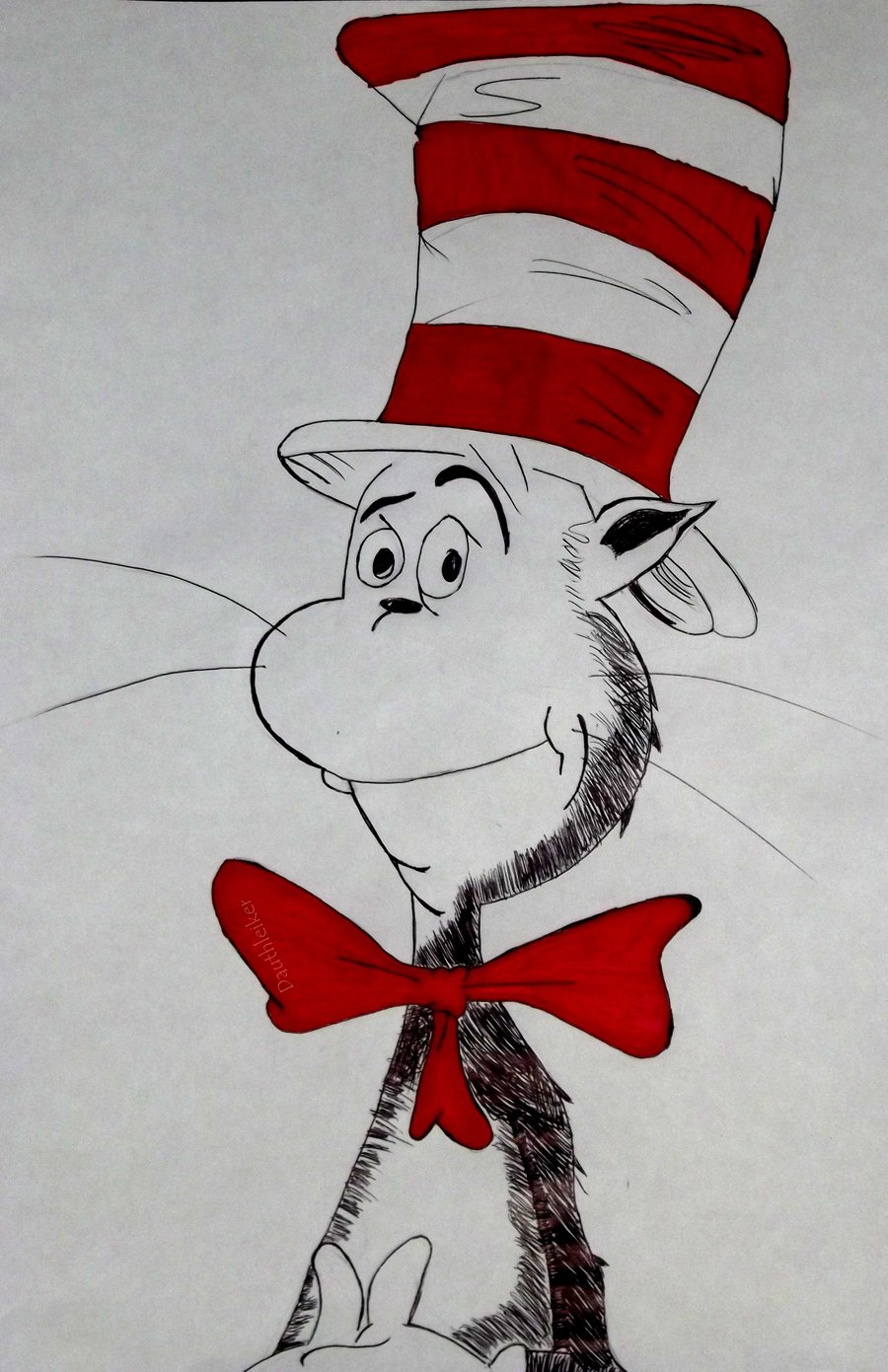 900x1391 The Cat In The Hat Dr Seuss By Dauthleiker.