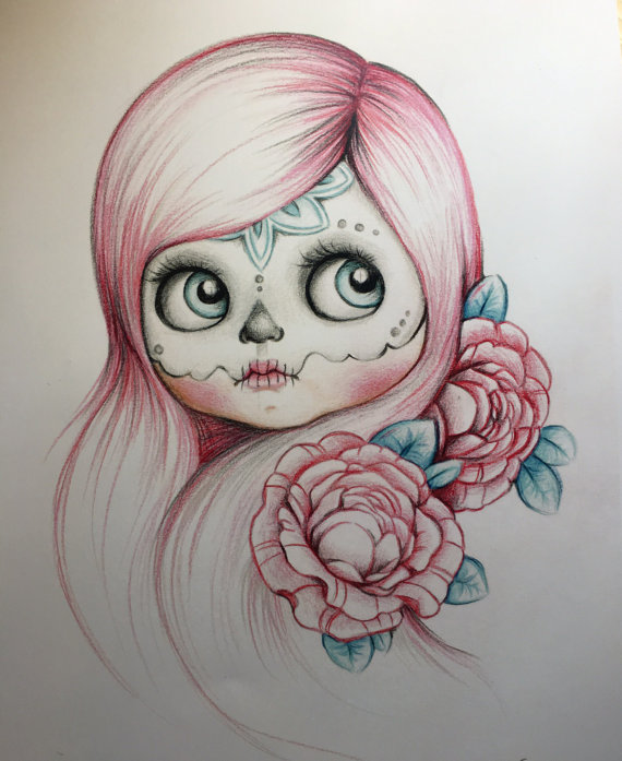 Catrina Drawing at GetDrawings | Free download