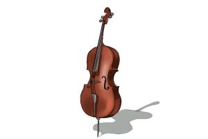 Cello Drawing at GetDrawings | Free download