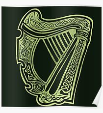 Celtic Harp Drawing at GetDrawings | Free download