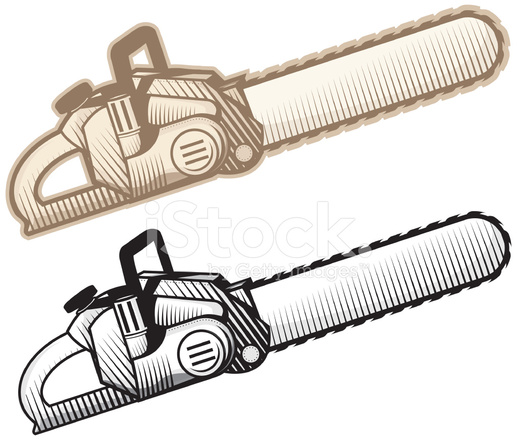 Chainsaw Drawing at GetDrawings | Free download