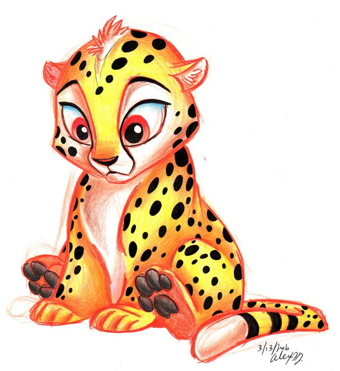 Cheetahs Drawing at GetDrawings Free download