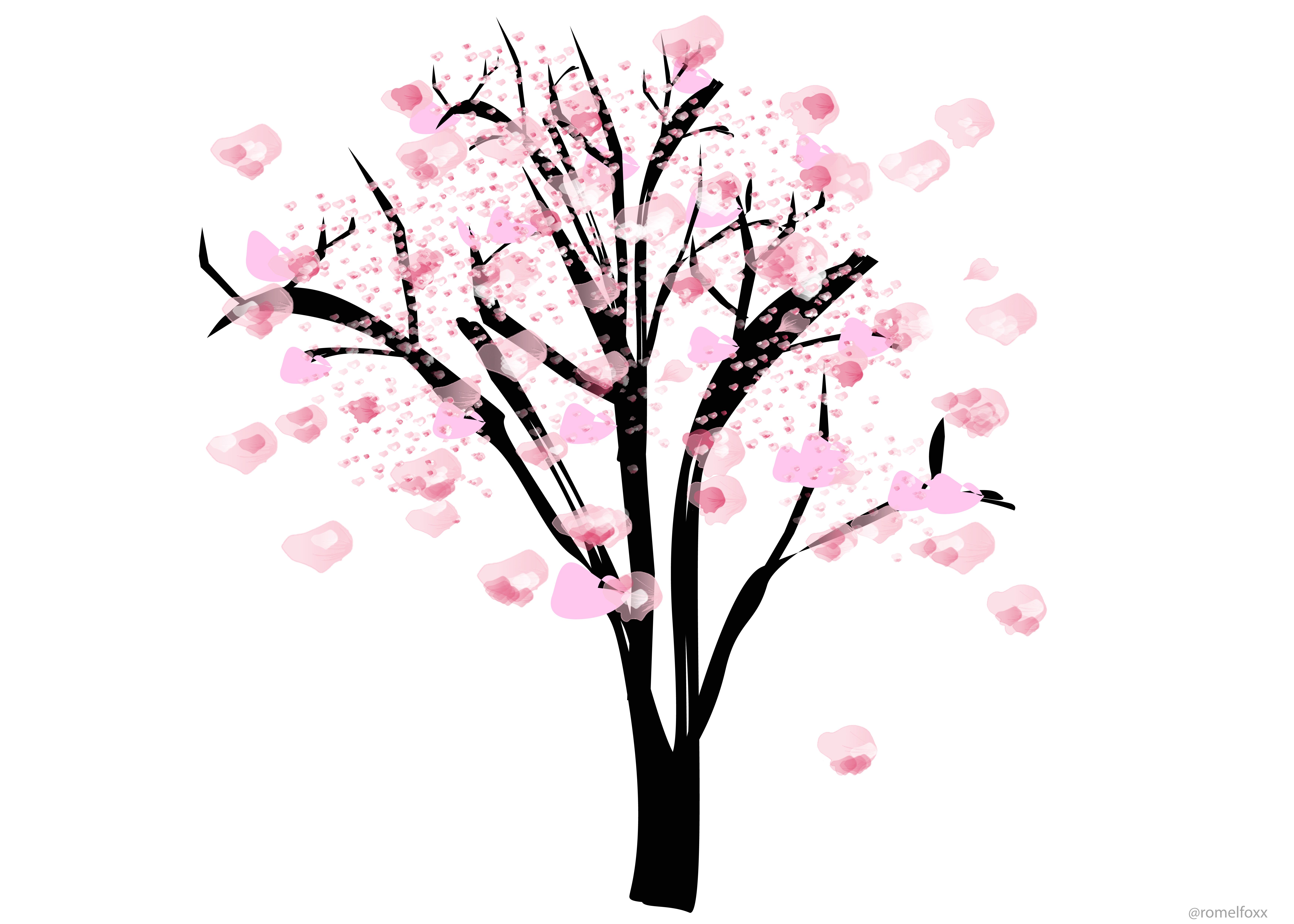 Cherry Blossom Drawing Tumblr at GetDrawings | Free download