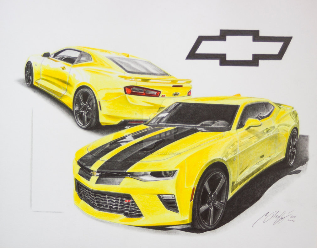 Chevrolet Camaro Drawing at GetDrawings | Free download