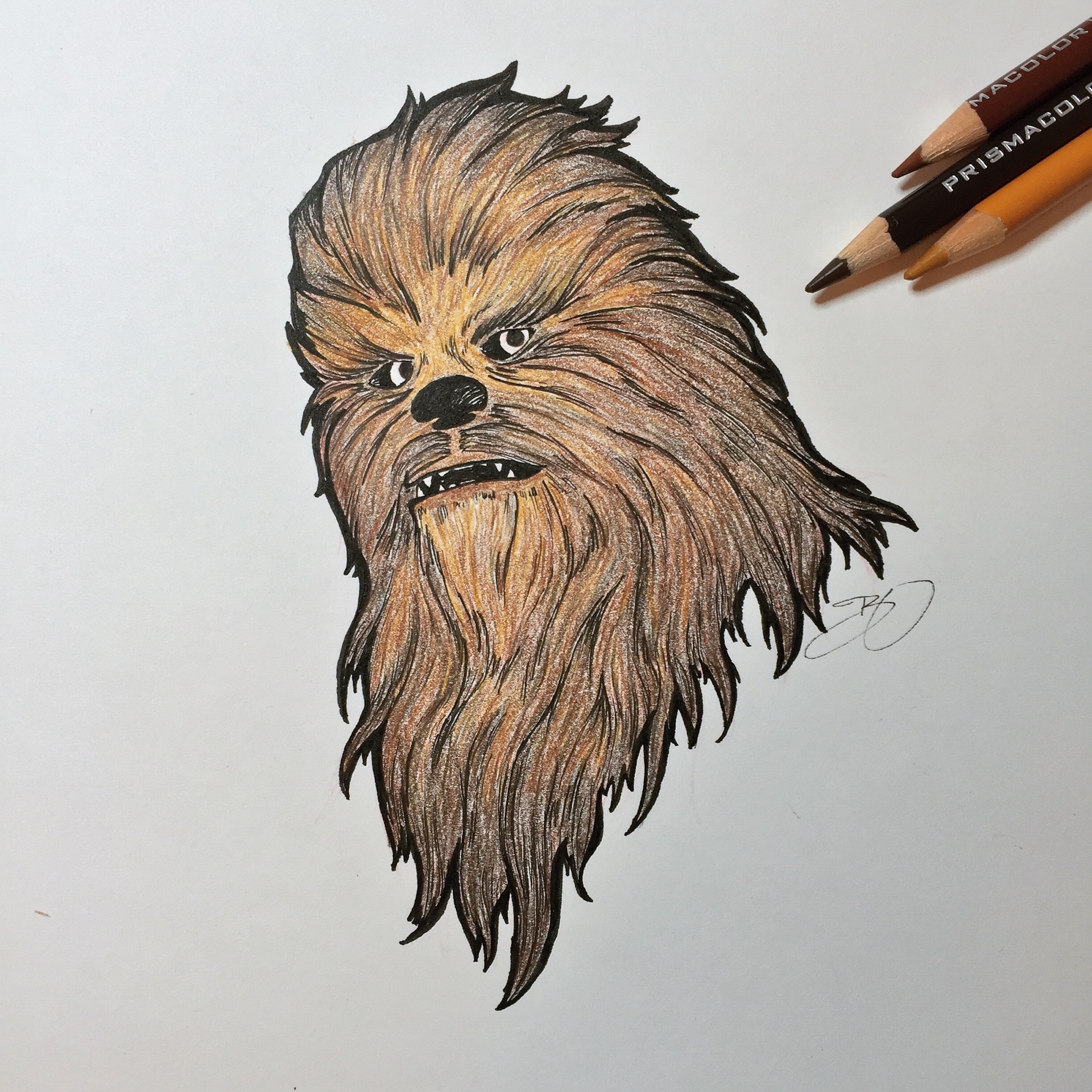 Chewbacca Drawing at GetDrawings Free download