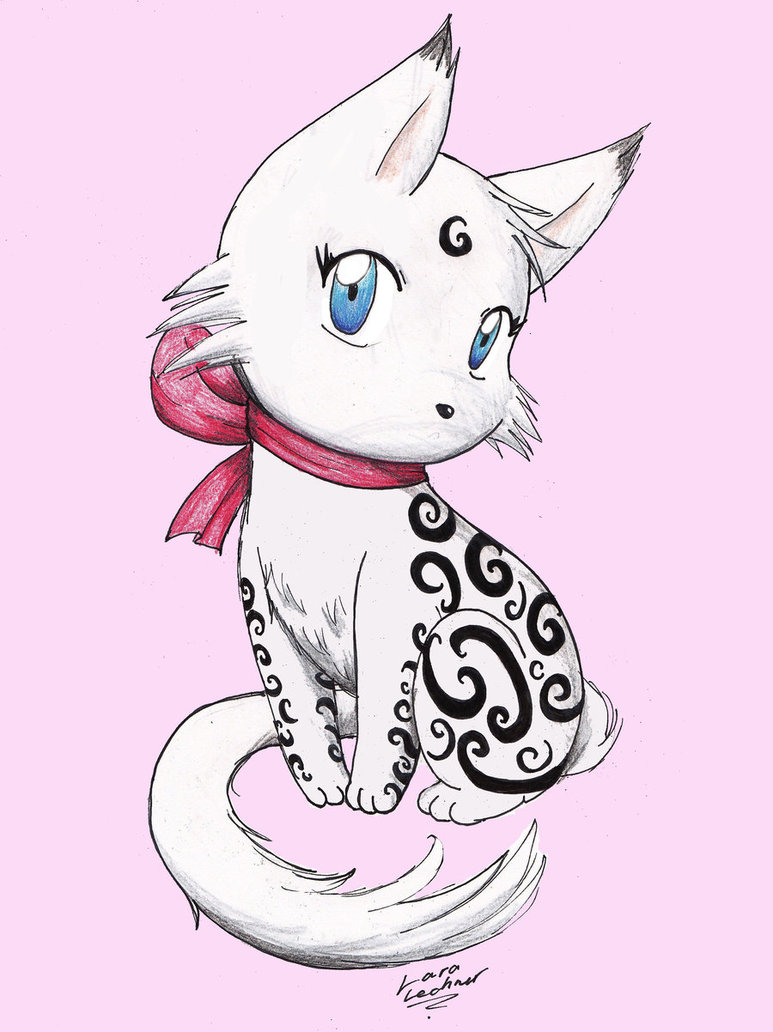Chibi Cat Drawing at GetDrawings Free download