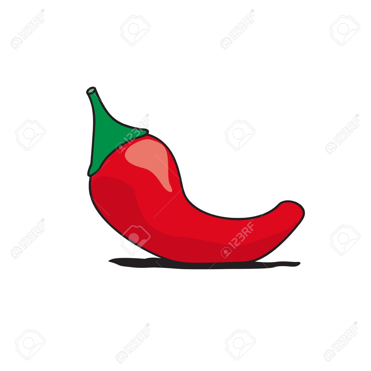 Chili Drawing at GetDrawings | Free download