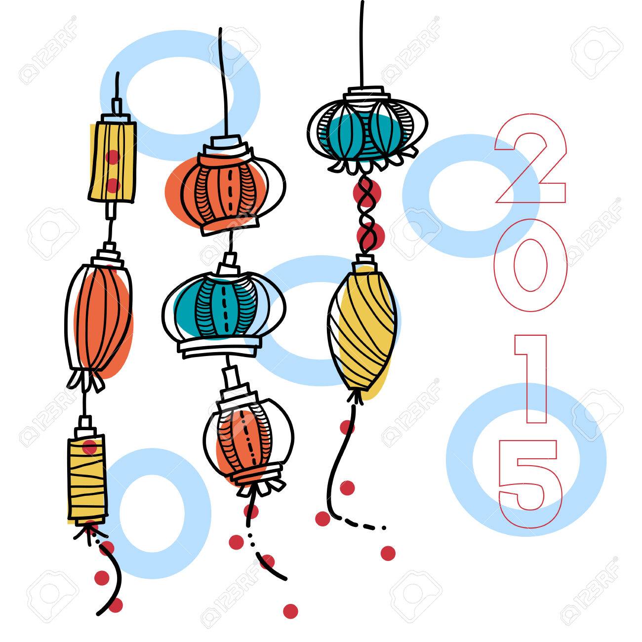 Chinese Lanterns Drawing at GetDrawings | Free download