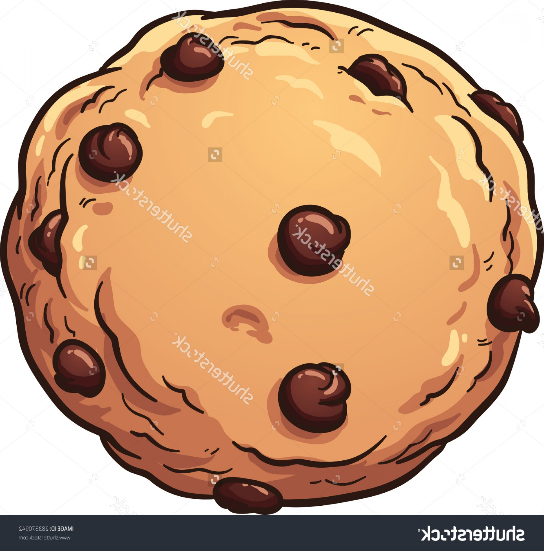Chocolate Chip Cookie Drawing at GetDrawings Free download