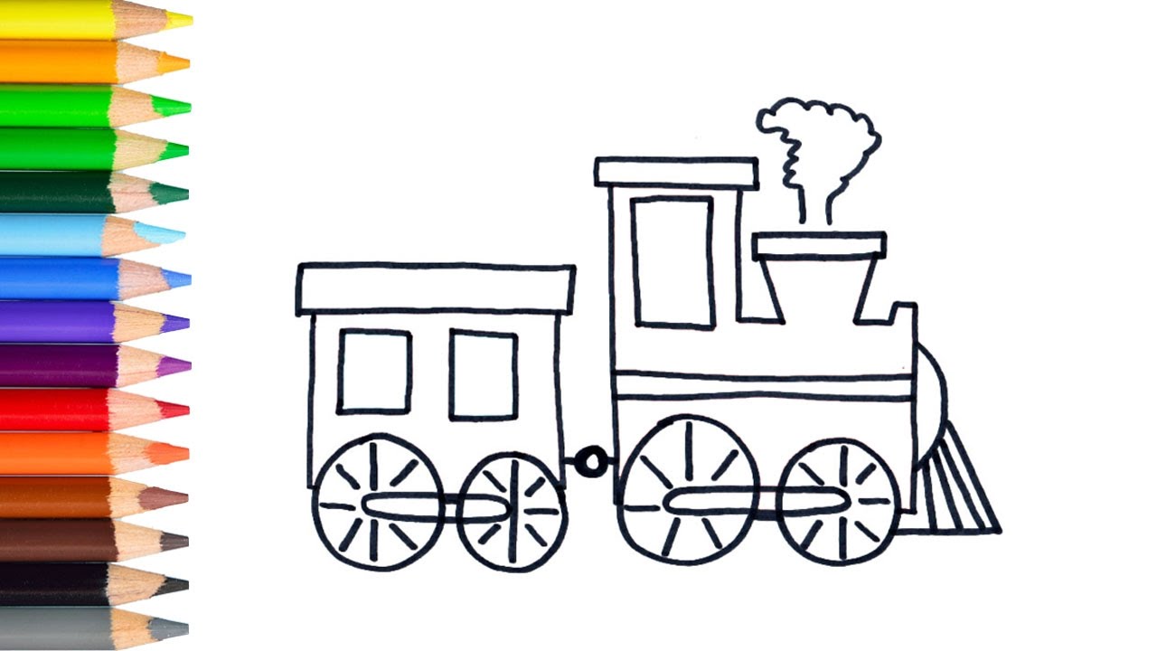 Choo Choo Train Drawing at GetDrawings Free download