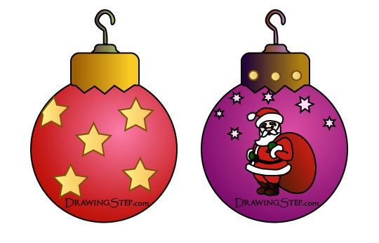 Christmas Balls Drawing at GetDrawings | Free download