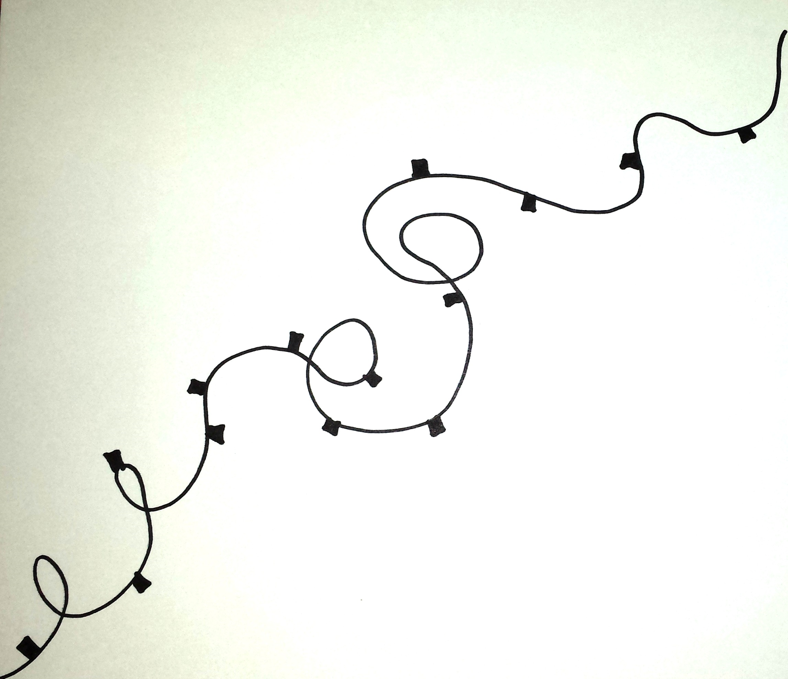 Christmas Light Bulb Drawing At GetDrawings Free Download