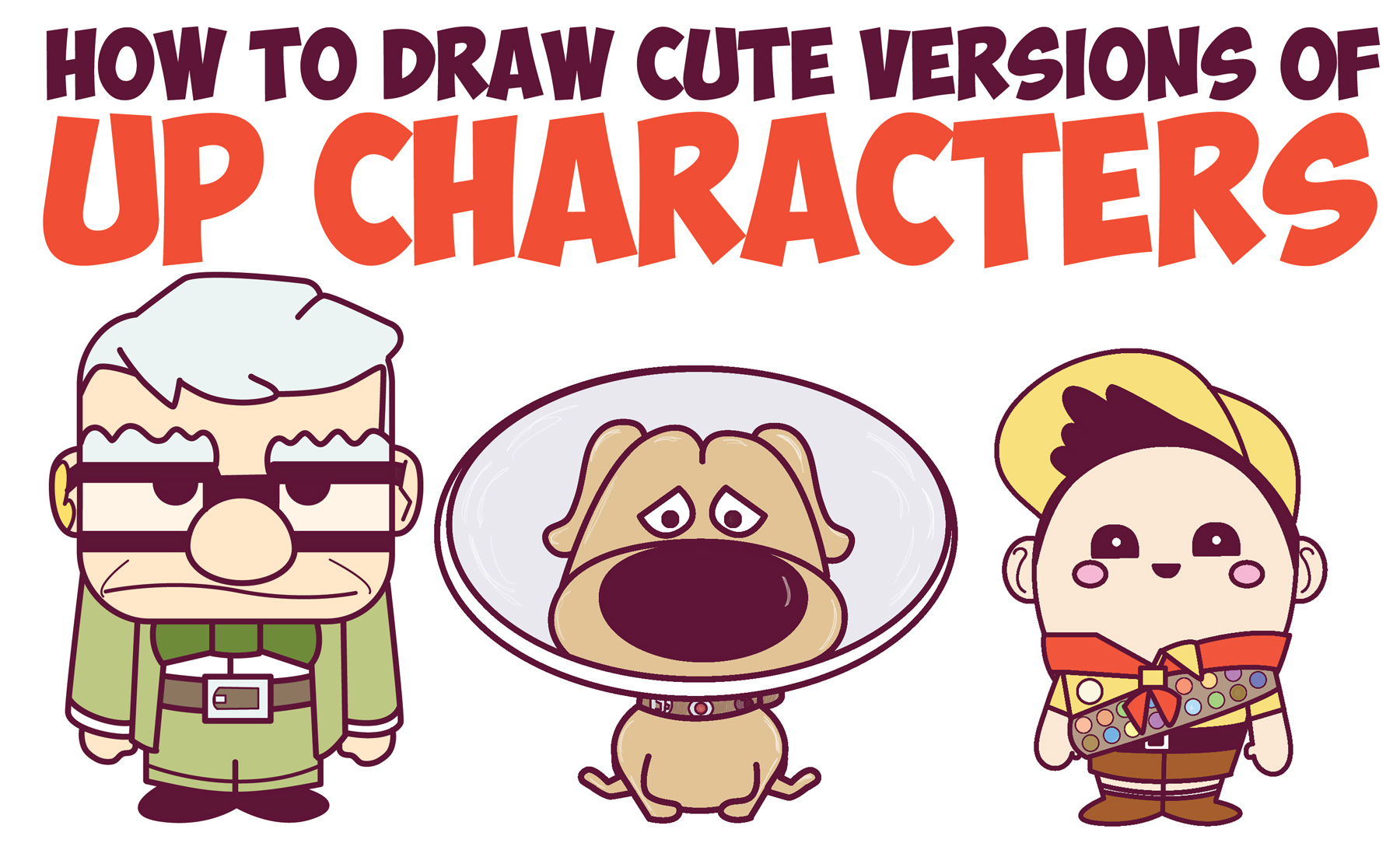 1800x1084 How to Draw Up Characters Cute Chibi Kawaii In Easy Steps for