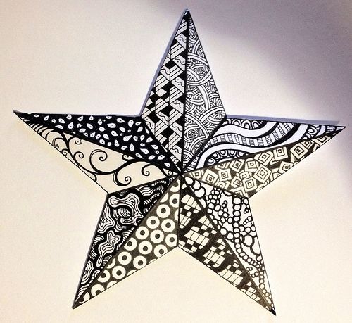 Christmas Star Drawing at GetDrawings | Free download