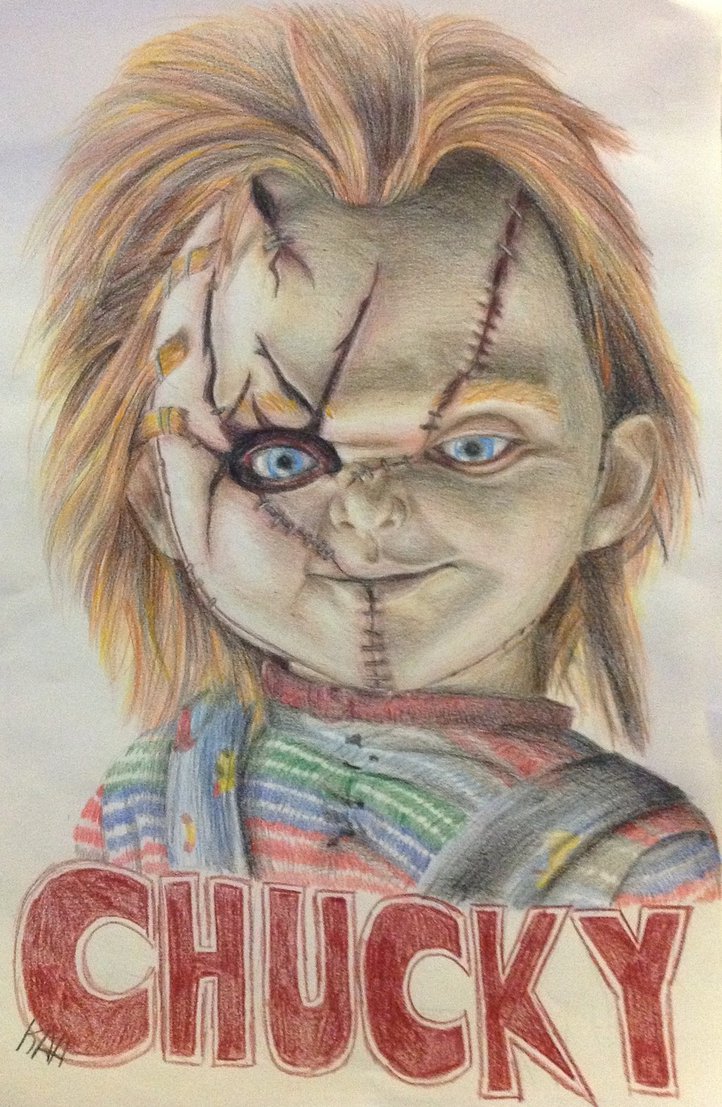 Chucky Doll Drawing at GetDrawings | Free download