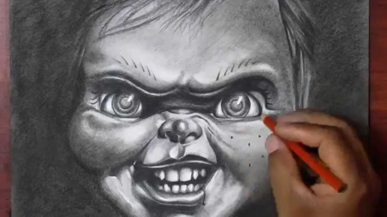 Chucky Doll Drawing at GetDrawings | Free download