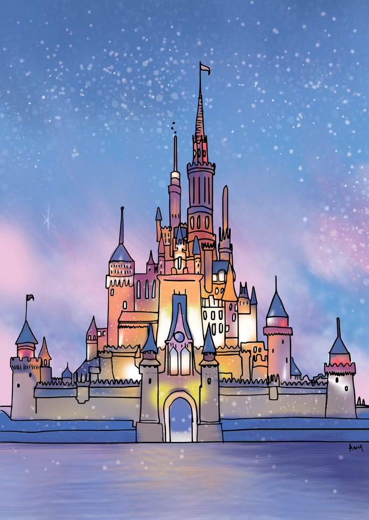 Cinderella Castle Drawing at GetDrawings Free download