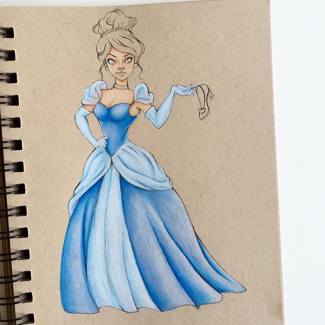 Cinderella Dress Drawing at GetDrawings Free download