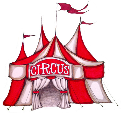 Circus Tent Drawing at GetDrawings | Free download