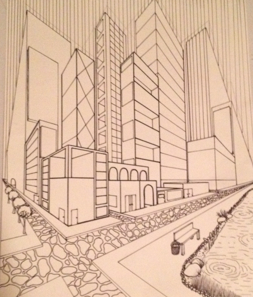 City Drawing At Getdrawings Com Free For Personal Use City