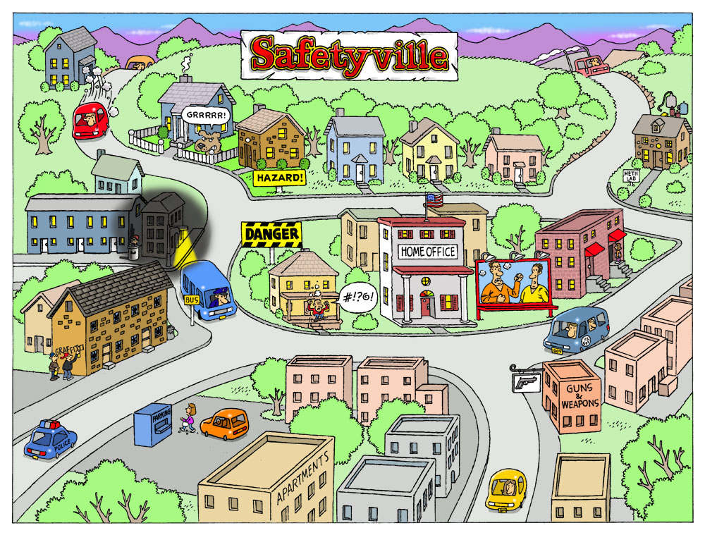 City Map Drawing at GetDrawings | Free download