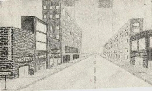 City Street Drawing At Getdrawings Com Free For Personal