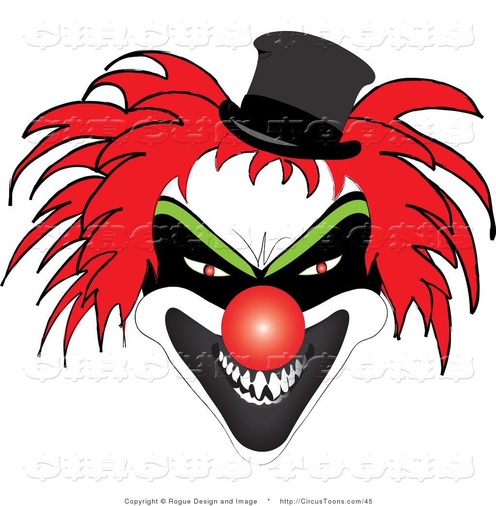 Clown Face Drawing at GetDrawings Free download