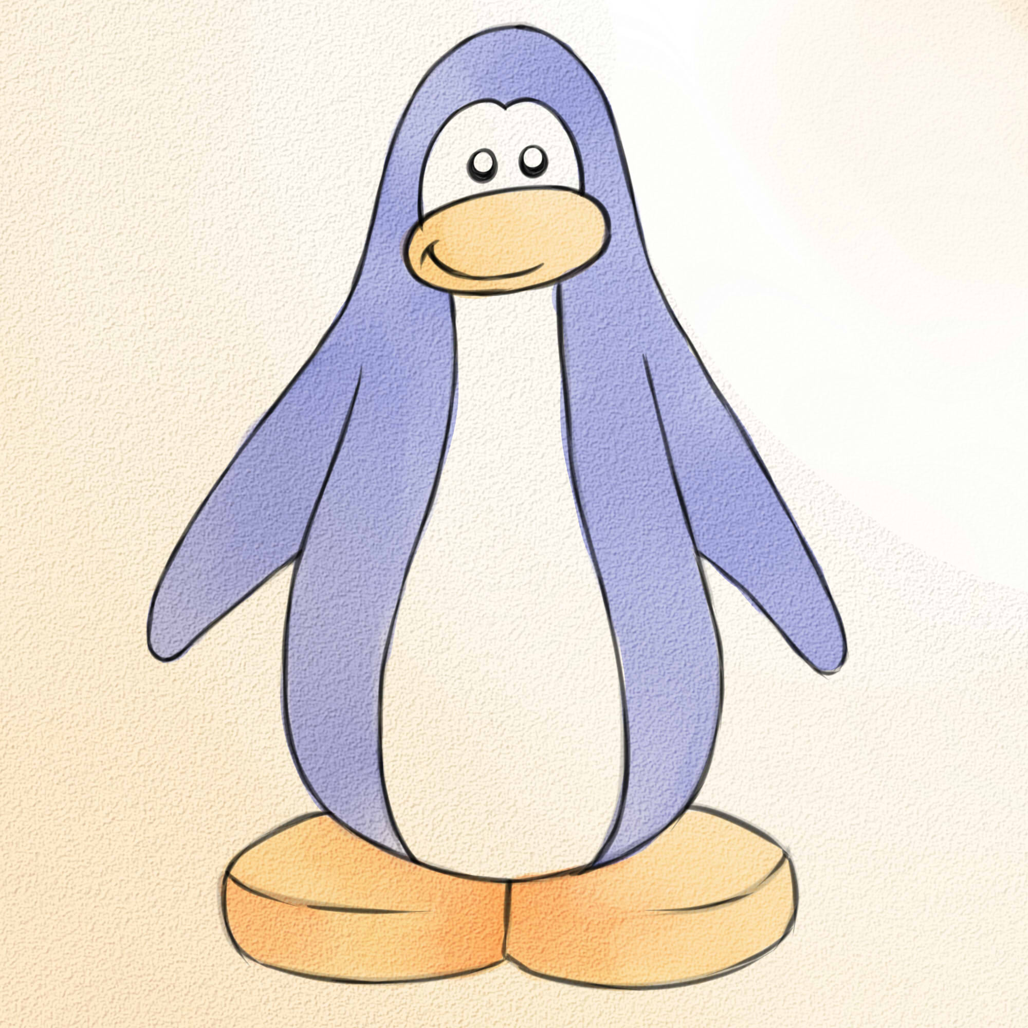 Club Penguin Drawing at GetDrawings Free download