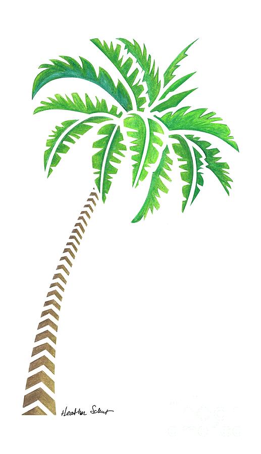 Coconut Palm Tree Drawing at GetDrawings | Free download