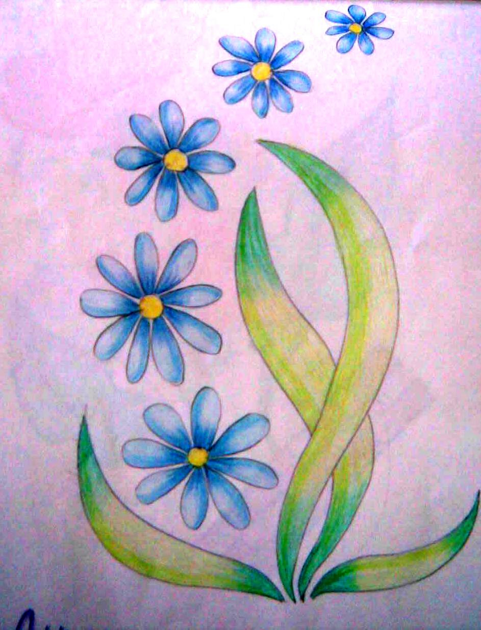 Colour Drawing Pictures Of Flowers at GetDrawings | Free download