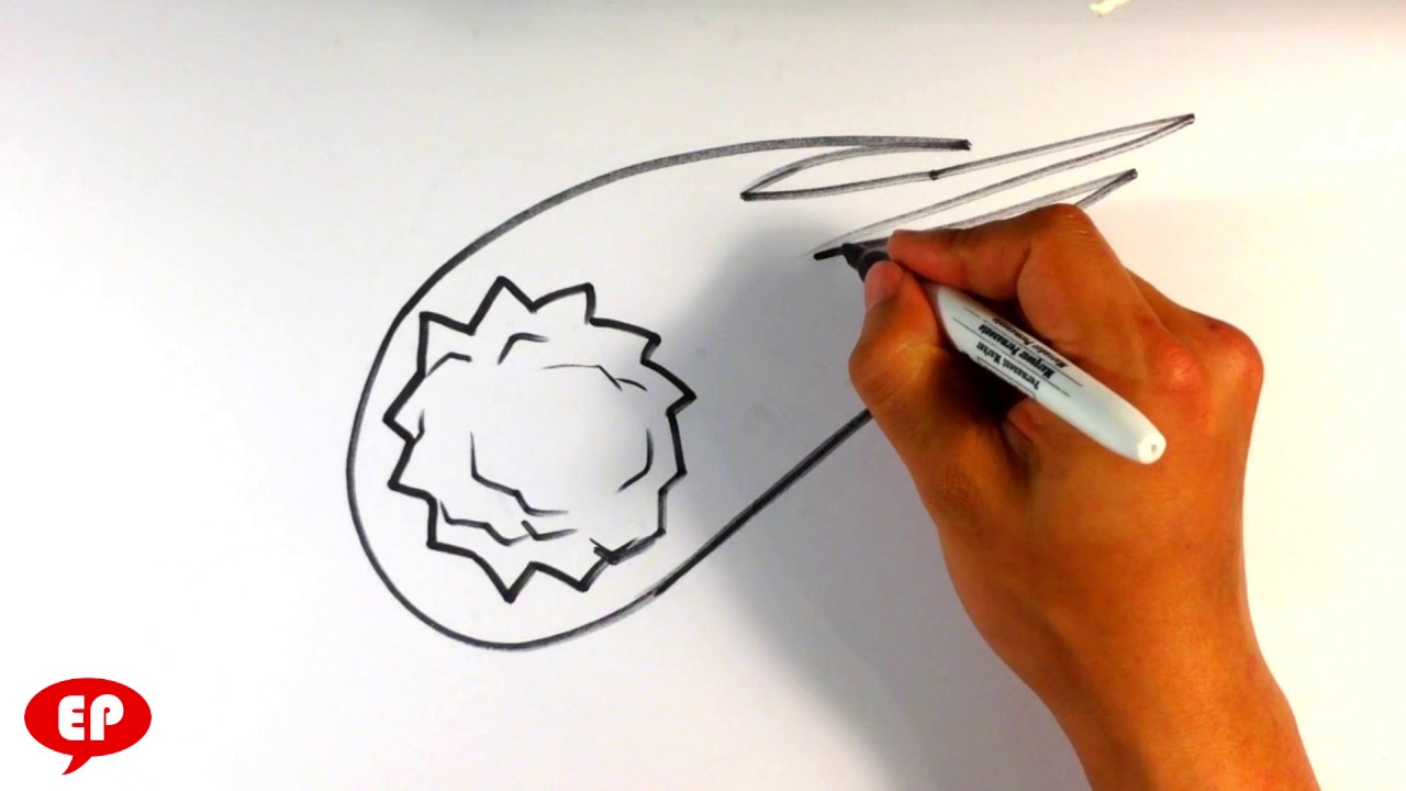 Comet Drawing at GetDrawings | Free download