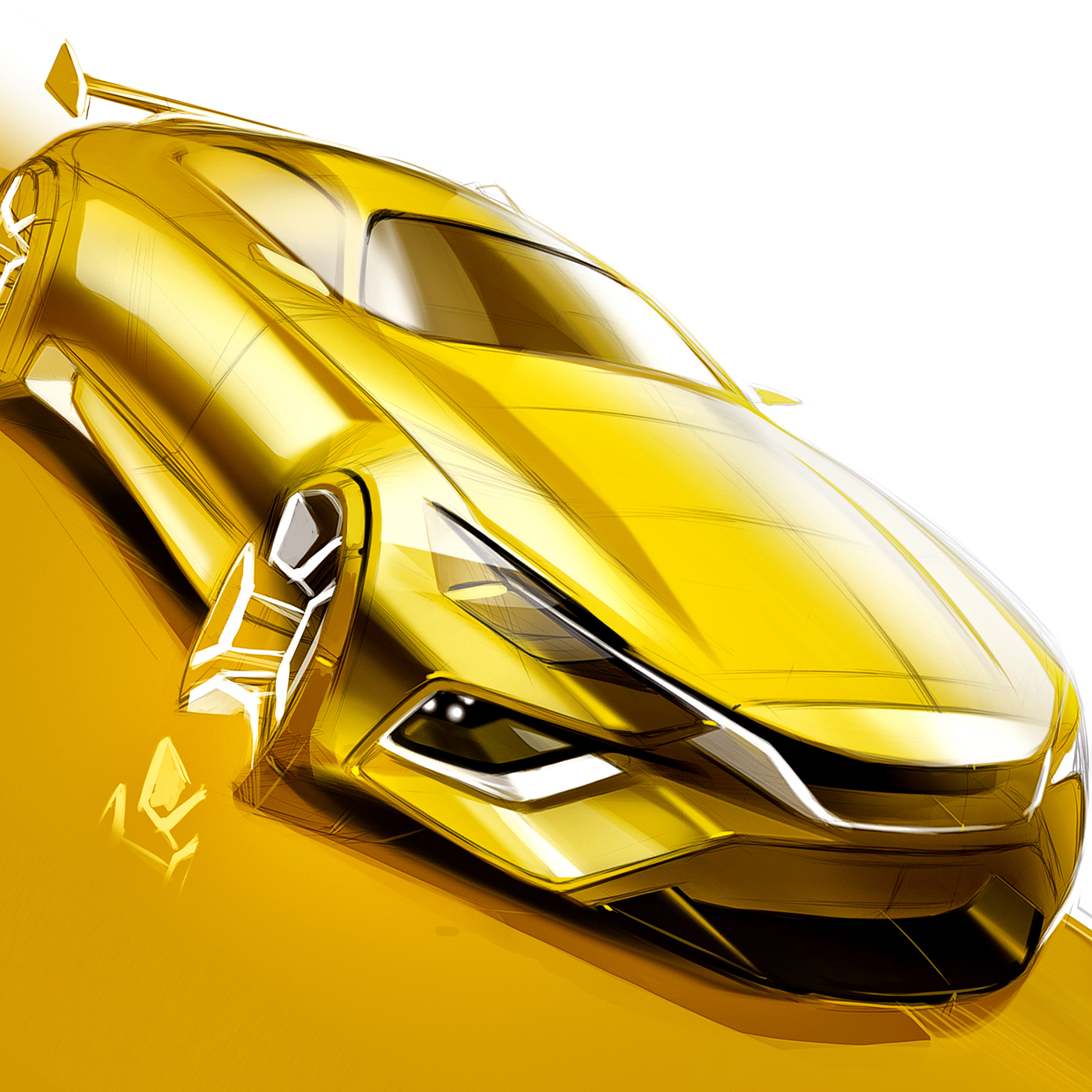 Concept Car Drawing at GetDrawings Free download