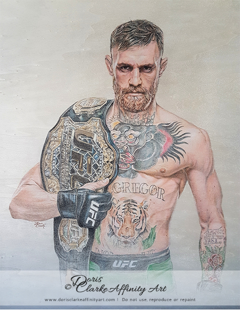 Conor Mcgregor Drawing at GetDrawings | Free download