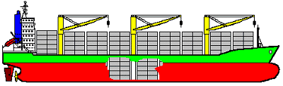 Container Ship Drawing at GetDrawings | Free download