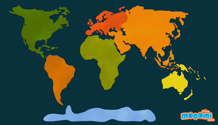 How To Draw The Continents Easy At How To Draw